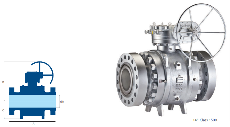 Trunnion-mounted Ball Valves