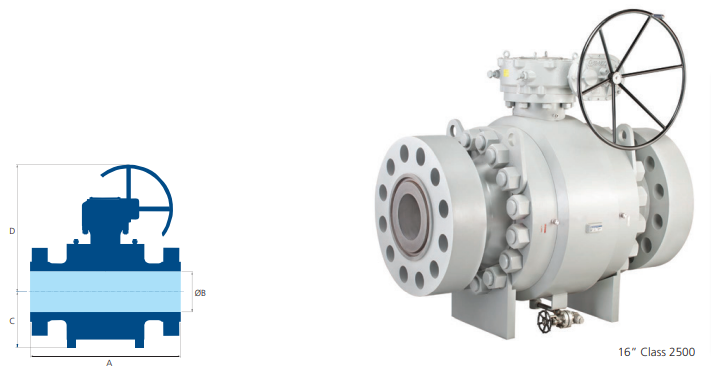 Trunnion-mounted Ball Valves