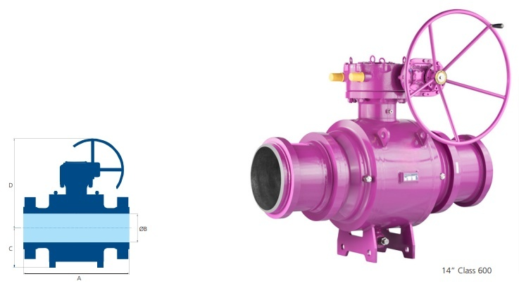 Trunnion-mounted Ball Valves